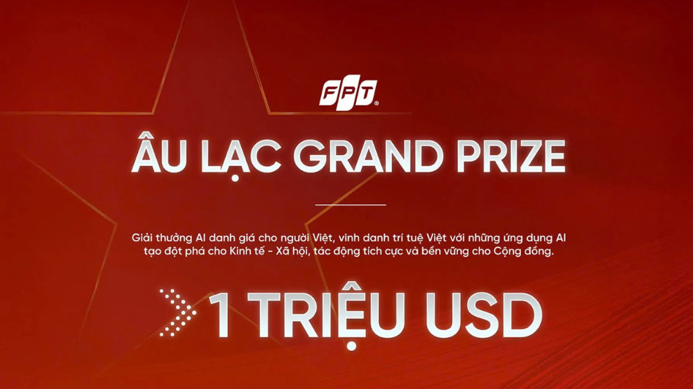 FPT công bố Giải thưởng AI 1 triệu USD: Tôn vinh chủ quyền công nghệ quốc gia