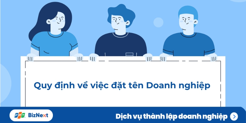 Quy định về việc đặt tên doanh nghiệp