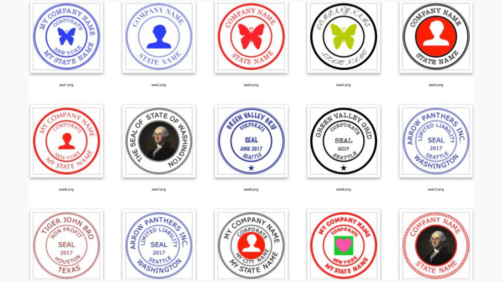 Mẫu dấu công ty là gì?