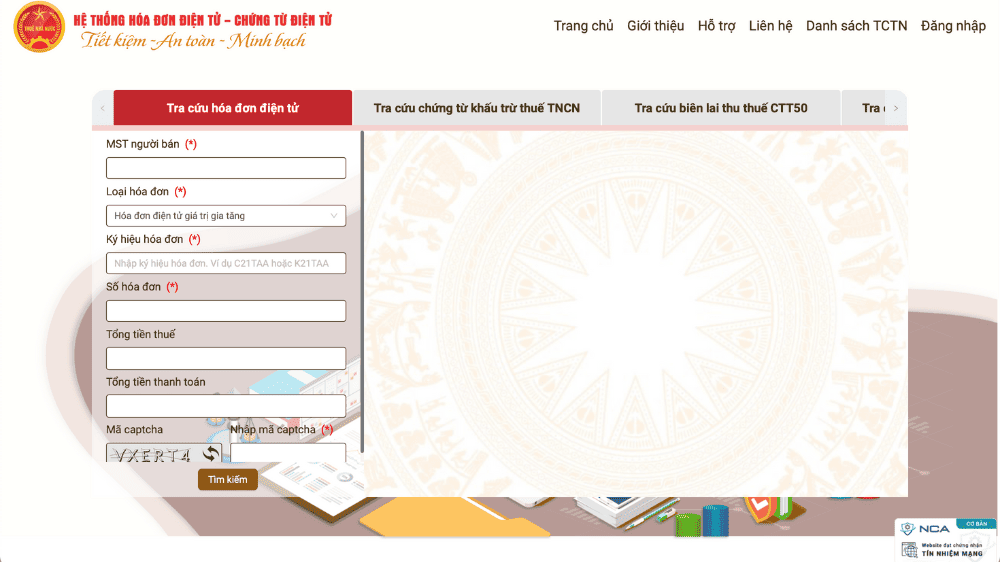 Cách tra cứu hoá đơn điện tử 2