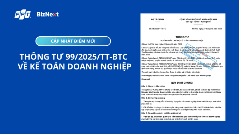 Cập nhật điểm mới của thông tư 99