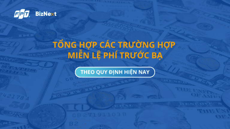 Các trường hợp miễn lệ phí trước bạ