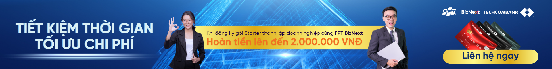 Tiết kiệm thời gian với FPT BizNext