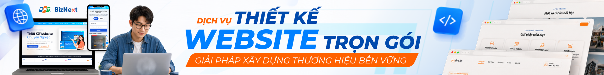  Dịch vụ thiết kế website FPT BizNext